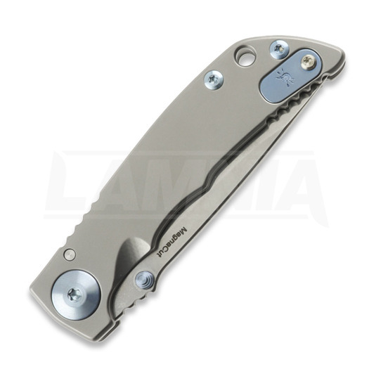 Spartan Blades Harsey Folder 3.25 &ouml;sszecsukhat&oacute; k&eacute;s, Blue Anodized Hardware