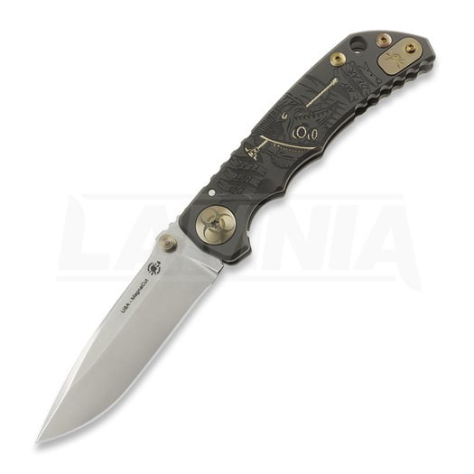 Spartan Blades Harsey Folder Black Plague Doctor