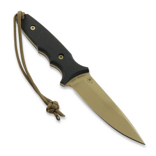 Spartan Blades Harsey TT, Flat Dark Earth/Musta, Musta Molle