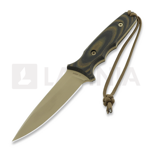 Spartan Blades Harsey TT, Flat Dark Earth/Camo, Black Molle