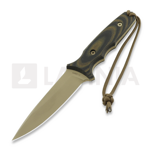 Spartan Blades Harsey TT, Flat Dark Earth/Camo, Black Molle