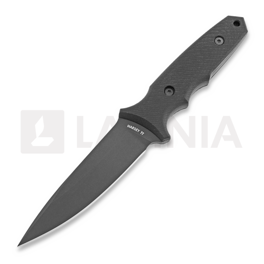 Spartan Blades Harsey TT veitsi, molle, musta
