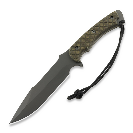 Spartan Blades Horkos, Black/Green, Black Molle