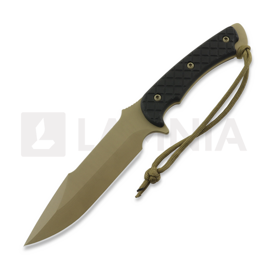 Spartan Blades Horkos kés, FDE/Black, Tan Kydex