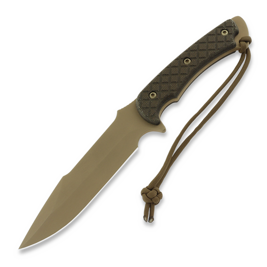 Spartan Blades Horkos, Flat Dark Earth/Green, Black Molle