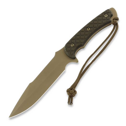 Spartan Blades Horkos, Flat Dark Earth/Green, Black Molle