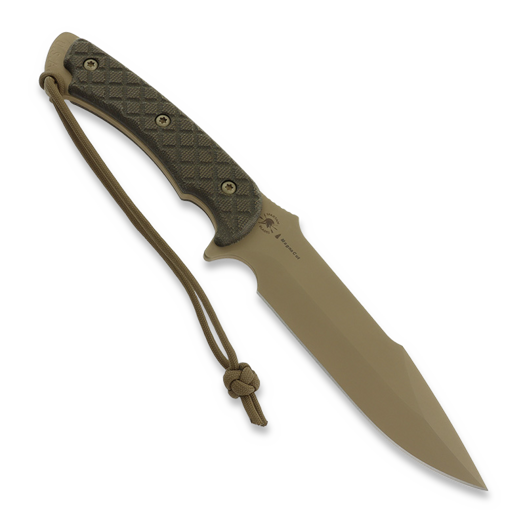 Spartan Blades Horkos, Flat Dark Earth/Green, Black Molle