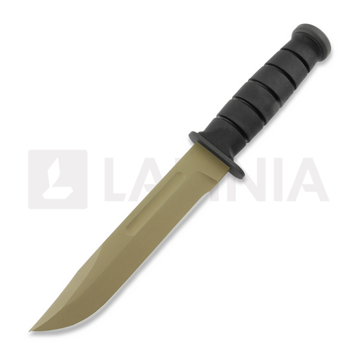 Spartan Blades KA-BAR, Flat Dark Earth, Musta, Nahka