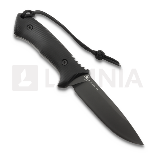 Spartan Blades Linden kniv, Black GFN, Black PVD