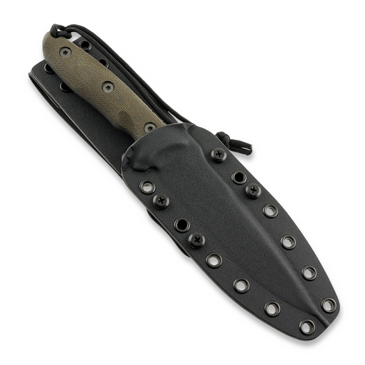 Spartan Blades Moros, Black/Green, Black Kydex