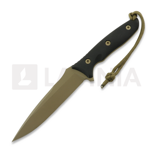 Nóż Spartan Blades Moros, FDE/Black, Tan Kydex