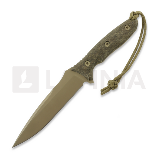 Nazis Spartan Blades Moros, FDE/Green, Tan Kydex