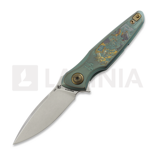 Spartan Blades Pandia f&auml;llkniv, Ronin Five Rings "Fire"