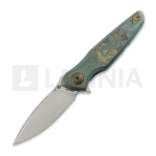 Spartan Blades Pandia foldekniv, Ronin Five Rings "Fire"
