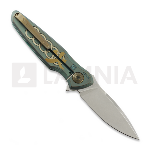 Spartan Blades Pandia foldekniv, Ronin Five Rings "Fire"