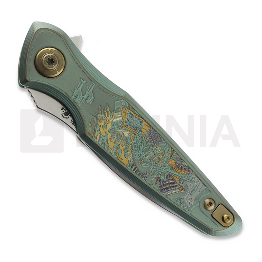 Spartan Blades Pandia foldekniv, Ronin Five Rings "Fire"