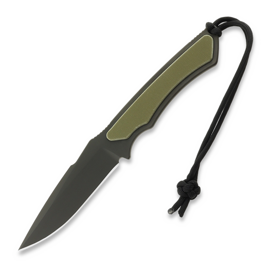 Spartan Blades Phrike, Black/Green, Black Kydex