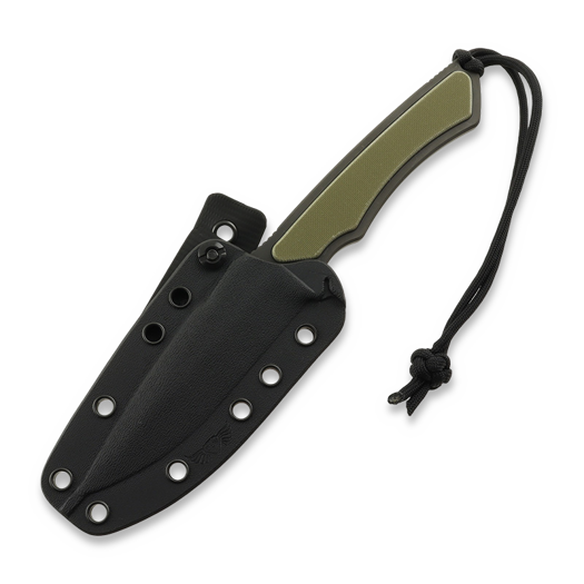 Spartan Blades Phrike, Black/Green, Black Kydex