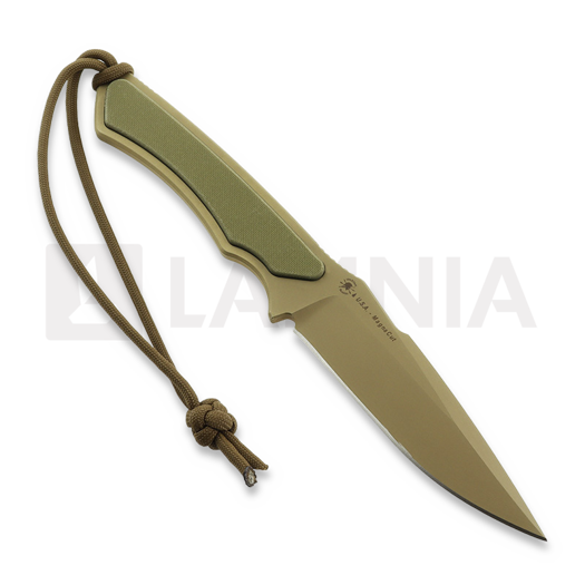 Spartan Blades Phrike, Flat Dark Earth/Green, Coyote Kydex