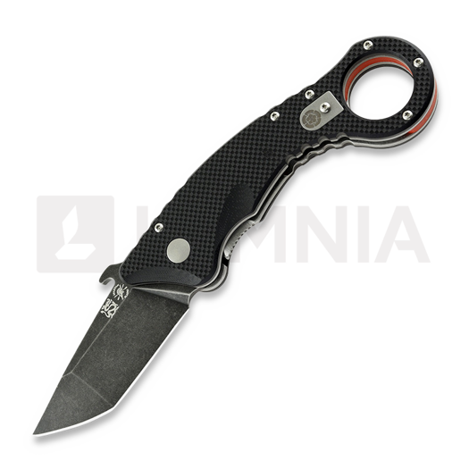 Spartan Blades Shoto Linerlock folding knife, Black G-10