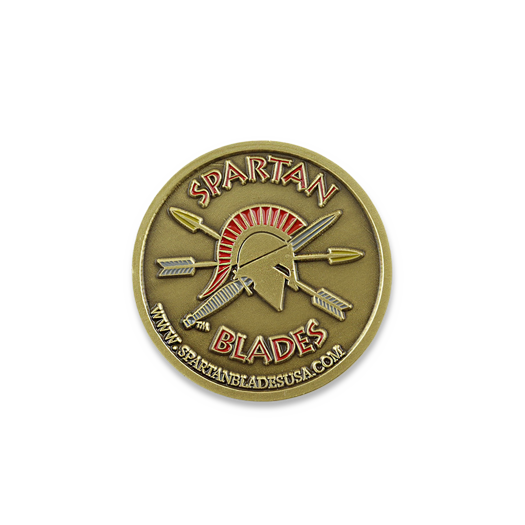 Spartan Blades Spartan Challenge Coin