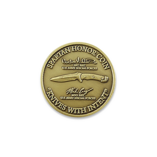 Spartan Blades Spartan Challenge Coin