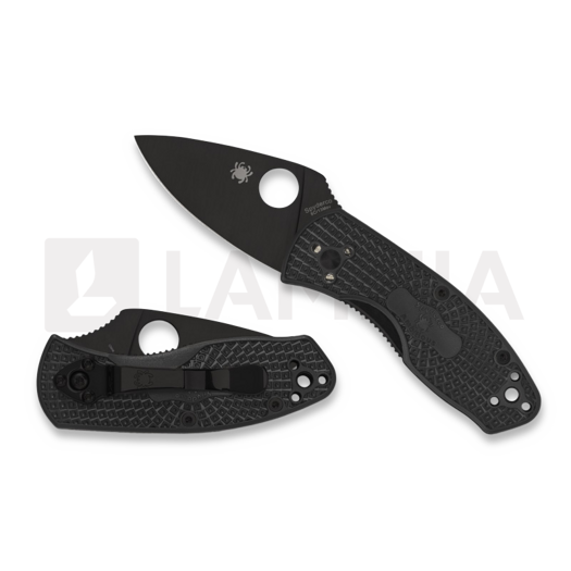 Spyderco Ambitious Lightweight Black Blade סכין מתקפלת C148PBBK