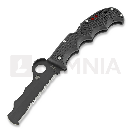 Skladací nôž Spyderco Assist, čierna, čierna C79PSBBK