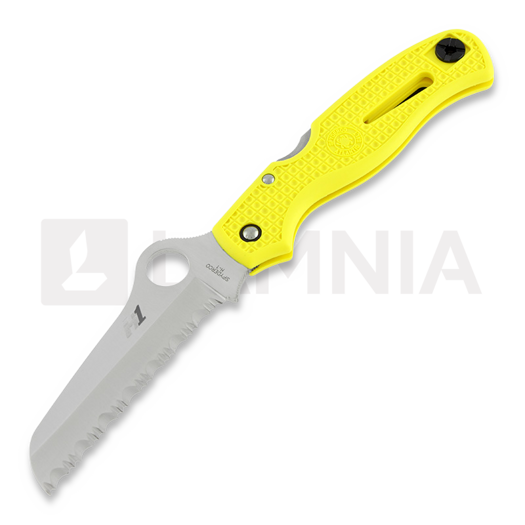 Spyderco Atlantic Salt k&auml;&auml;nt&ouml;veitsi, keltainen C89SYL