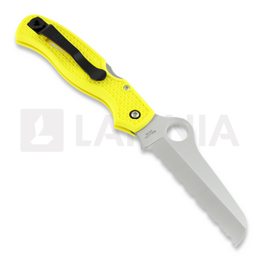 Spyderco Atlantic Salt kääntöveitsi, keltainen C89SYL