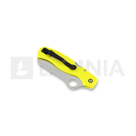 Spyderco Atlantic Salt k&auml;&auml;nt&ouml;veitsi, keltainen C89SYL
