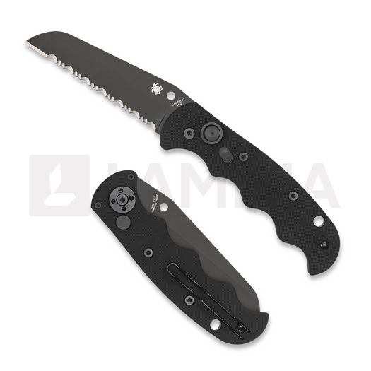 Spyderco Autonomy 접이식 나이프, 검정 C165GSBBK