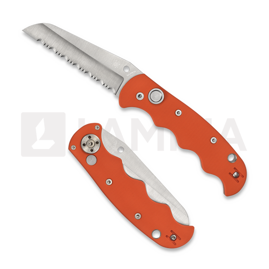 Couteau pliant Spyderco Autonomy, orange C165GSORCG