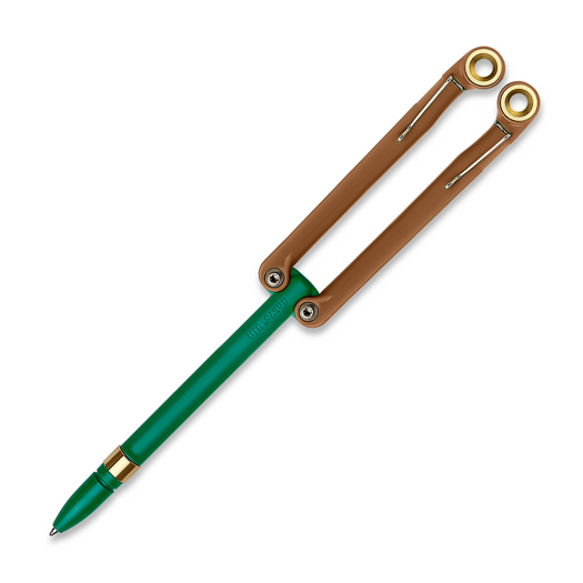 Spyderco BaliYo Coyote Brown / Forest Green YUS113