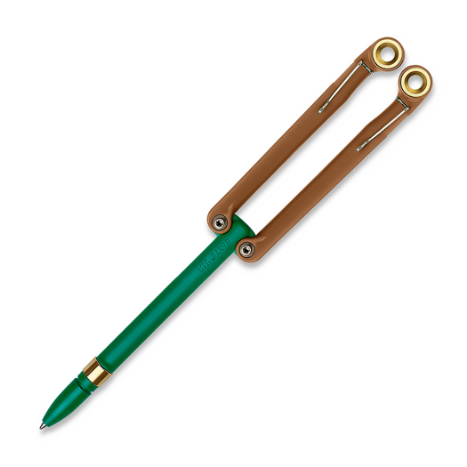 Spyderco BaliYo Coyote Brown / Forest Green YUS113