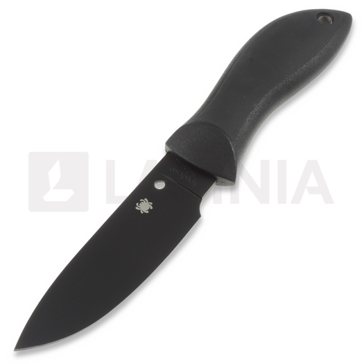 Spyderco Bill Moran Drop Point hunting knife, black FB02PBB