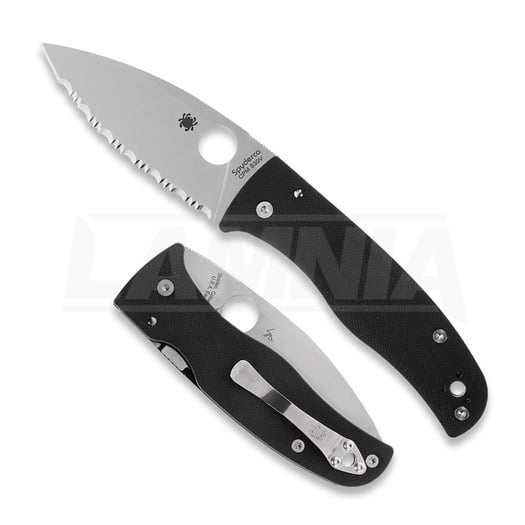 Spyderco Bodacious, Black G-10, SpyderEdge C263GS