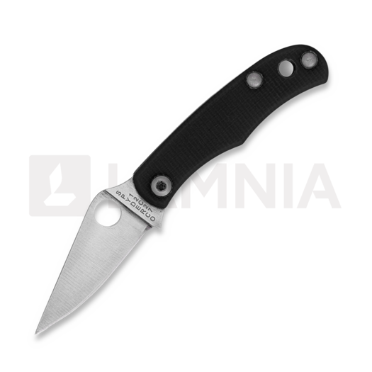 Liigendnuga Spyderco Bug G10, must C133GBKP