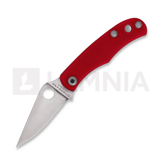 Сгъваем нож Spyderco Bug G10, червен C133GRDP