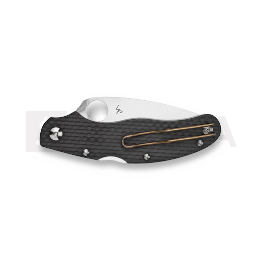 Spyderco Caly 3 k&auml;&auml;nt&ouml;veitsi, carbon fiber C113CFPE