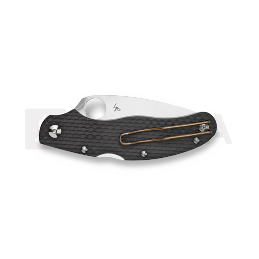 Spyderco Caly 3 折叠刀, carbon fiber C113CFPE