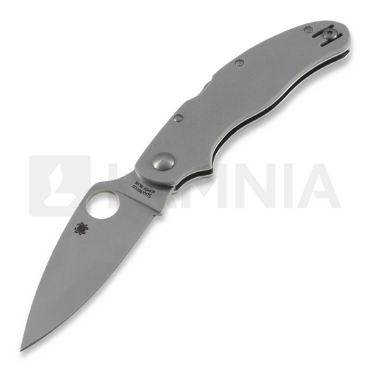 Spyderco Caly 3 Gray Super Blue SPRINT RUN 접이식 나이프 C113GPGY