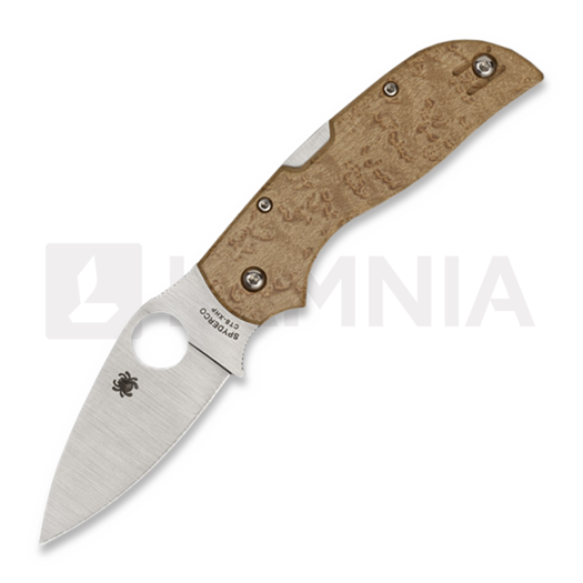 Spyderco Chaparral összecsukható kés, birdseye maple C152WDP