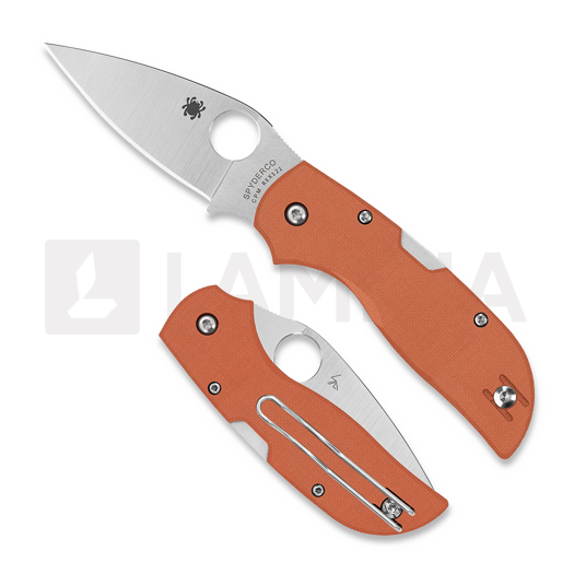 Складной нож Spyderco Chaparral Burnt Orange G10 CPM REX 121 C152GPBOR