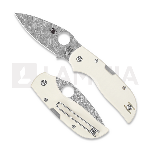 Складной нож Spyderco Chaparral Damasteel Ivory G10 C152GPIVD