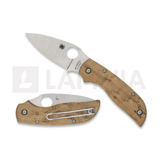 Coltello pieghevole Spyderco Chaparral Slipjoint Maple Wood CTS-XHP C152NLWDP