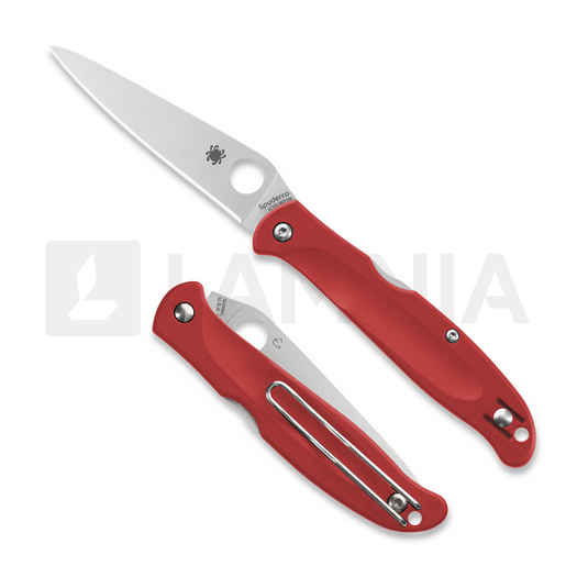 Spyderco Charisma Red Lightweight BD1N 折り畳みナイフ C259PRD