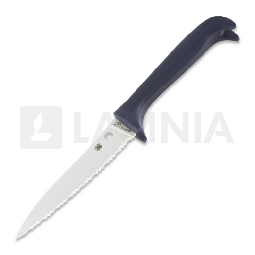 Spyderco Counter Puppy, violet, savtakket K20SPR