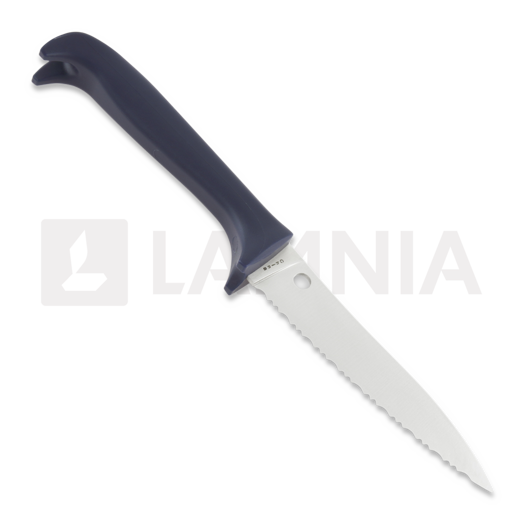 Spyderco Counter Puppy, violet, savtakket K20SPR