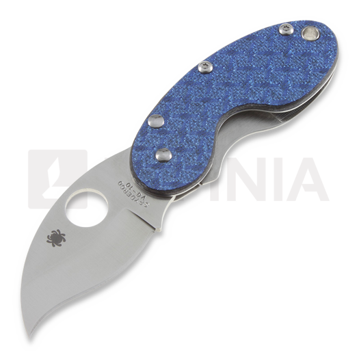 Spyderco Cricket Nishijin Blue Glass kääntöveitsi C29GFBLP